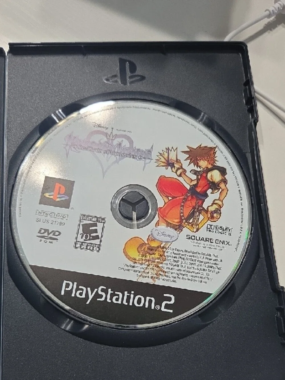 Sony PlayStation 2 Kingdom Hearts: Chain of Memories - Purple/Silver